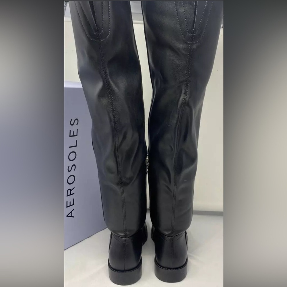 AEROSOLES Black Over the Knee Boots NWOT - Picture 15 of 15